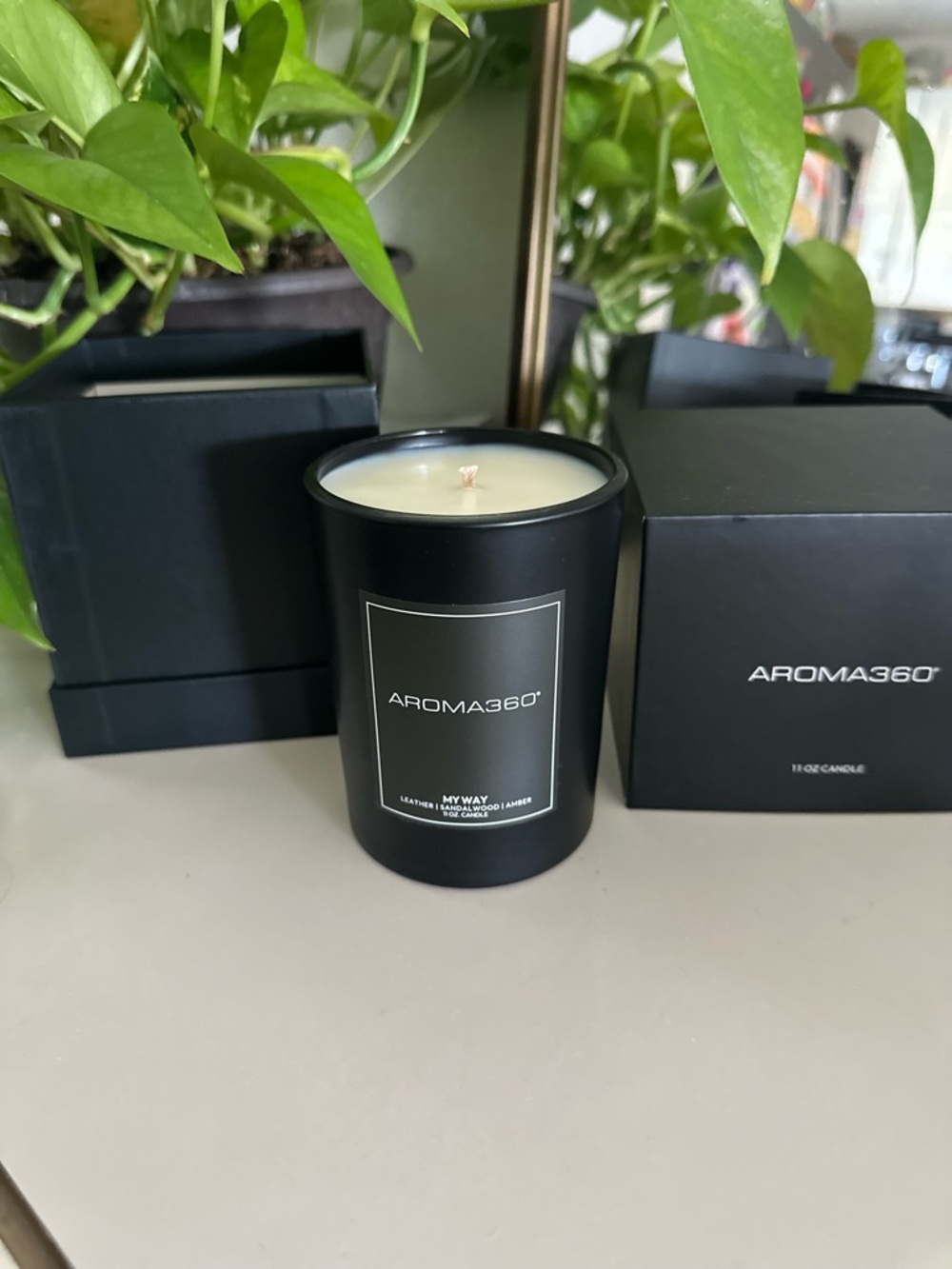 My Way Black Scented Soy Candle Hotel Collection